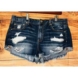 American Eagle Tomgirl Shortie Distressed Short